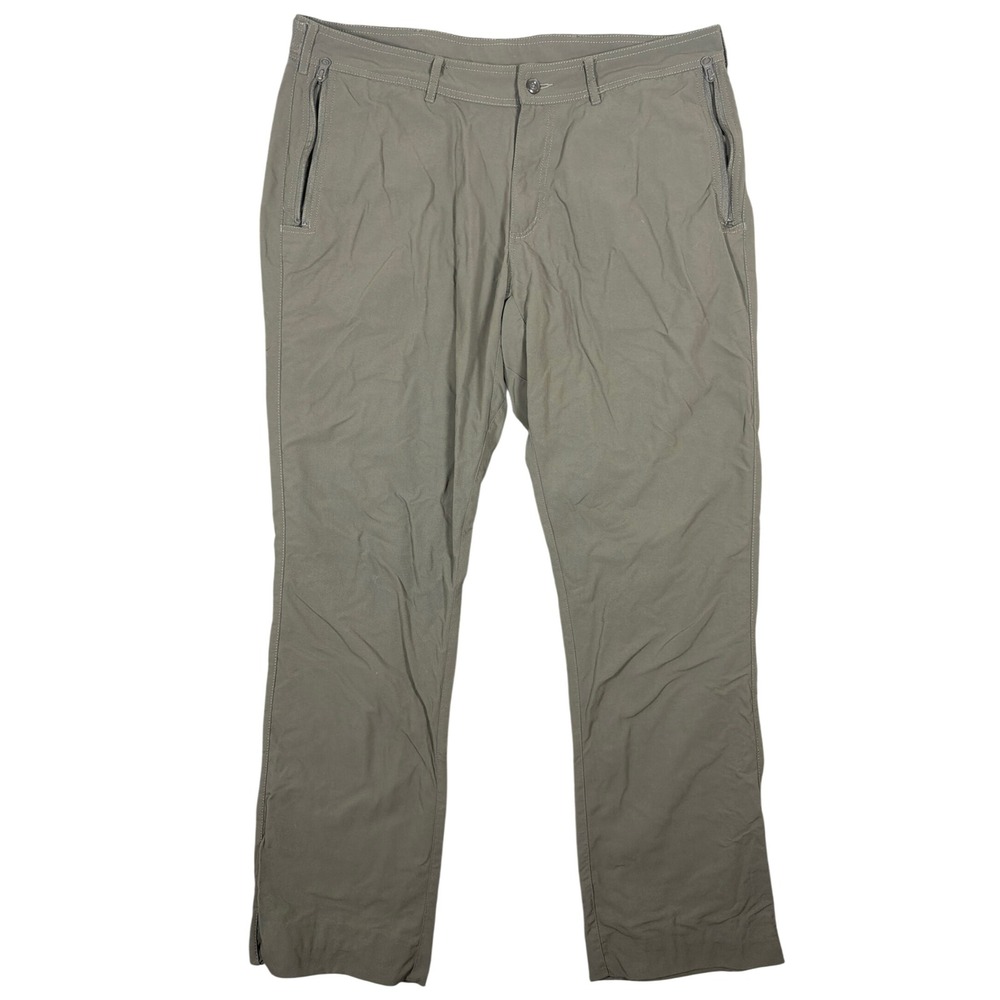 Clothing Arts Pants Mens 36 P^cubed Pick-Pocket Proof Gray Travel Adventure